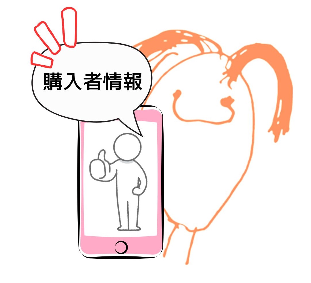 購入者情報を入力しましょう